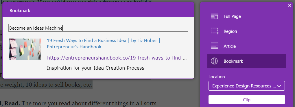 2021 02 17 11 15 38 19 Fresh Ways to Find a Business Idea by Liz Huber Entrepreneurs Handbook